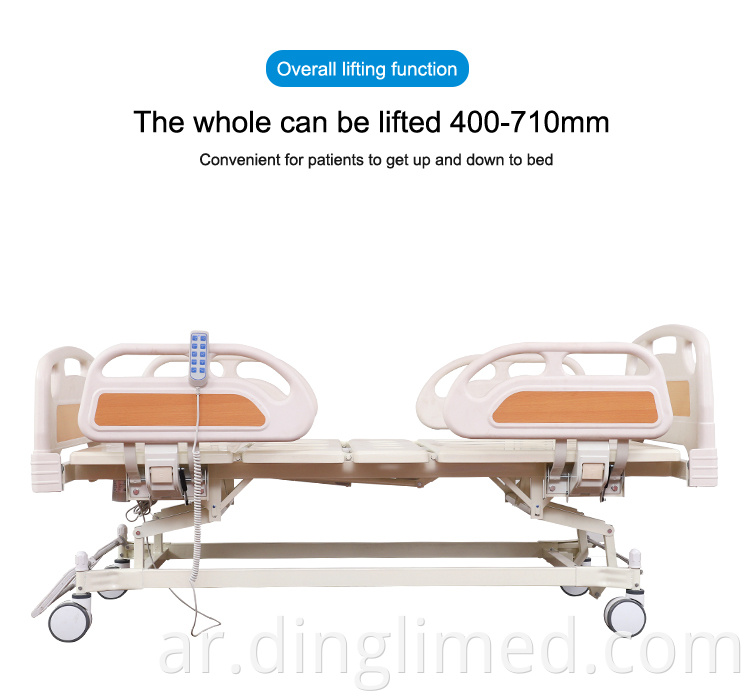 Five Function Electric Nursing Bed